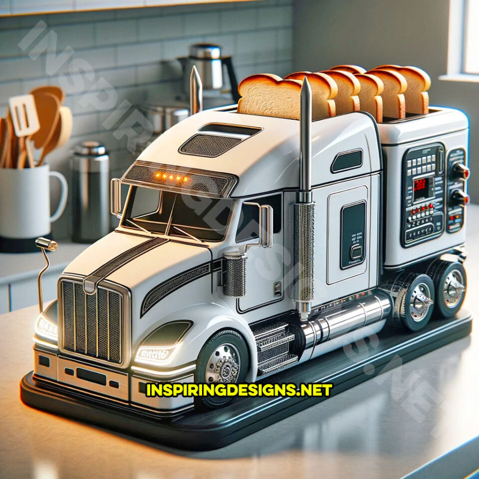 These SemiTruck Toasters Are the Ultimate Kitchen Upgrade for Truck