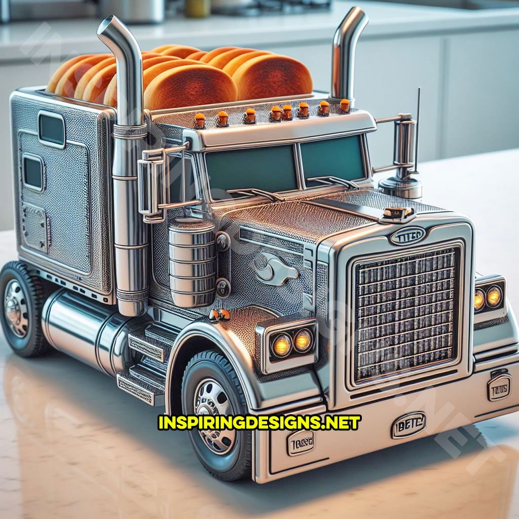 Semi-Truck Shaped Toaster