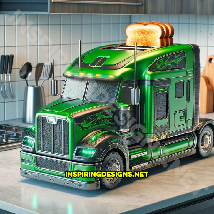 These SemiTruck Toasters Are the Ultimate Kitchen Upgrade for Truck
