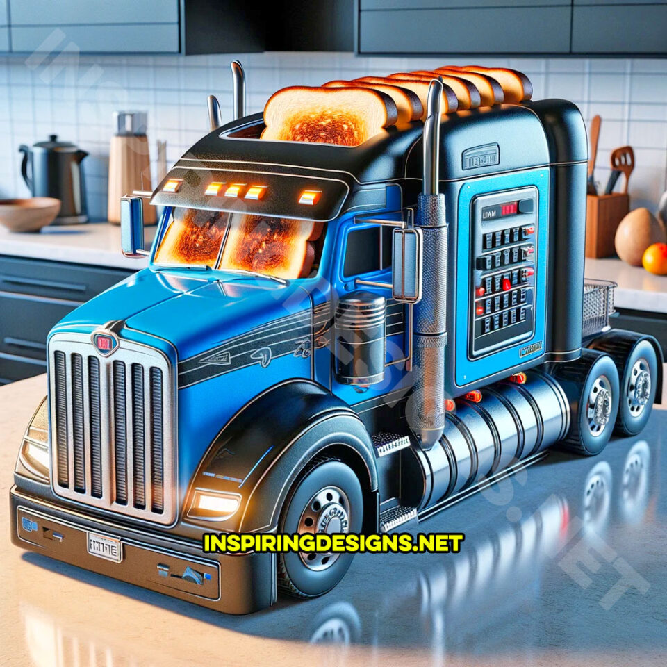 These SemiTruck Toasters Are the Ultimate Kitchen Upgrade for Truck