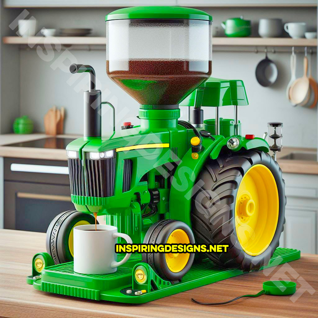 Tractor Coffee Maker