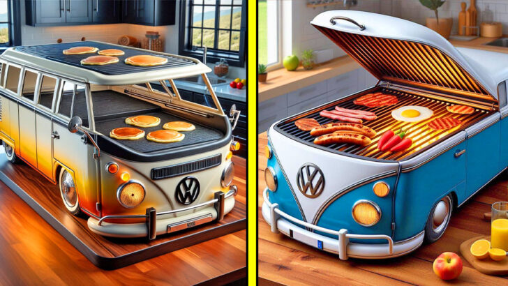These Volkswagen Bus Breakfast Stations Are Cooking Up Nostalgia with Every Meal