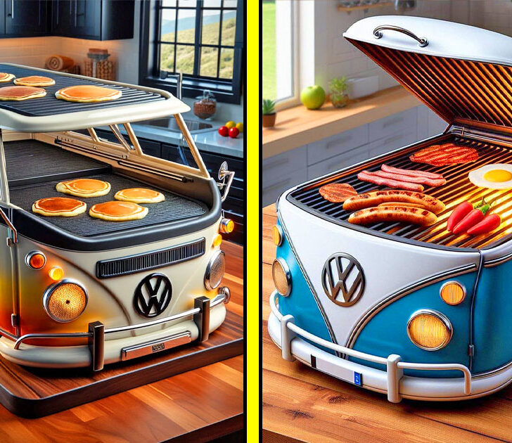 These Volkswagen Bus Breakfast Stations Are Cooking Up Nostalgia with ...