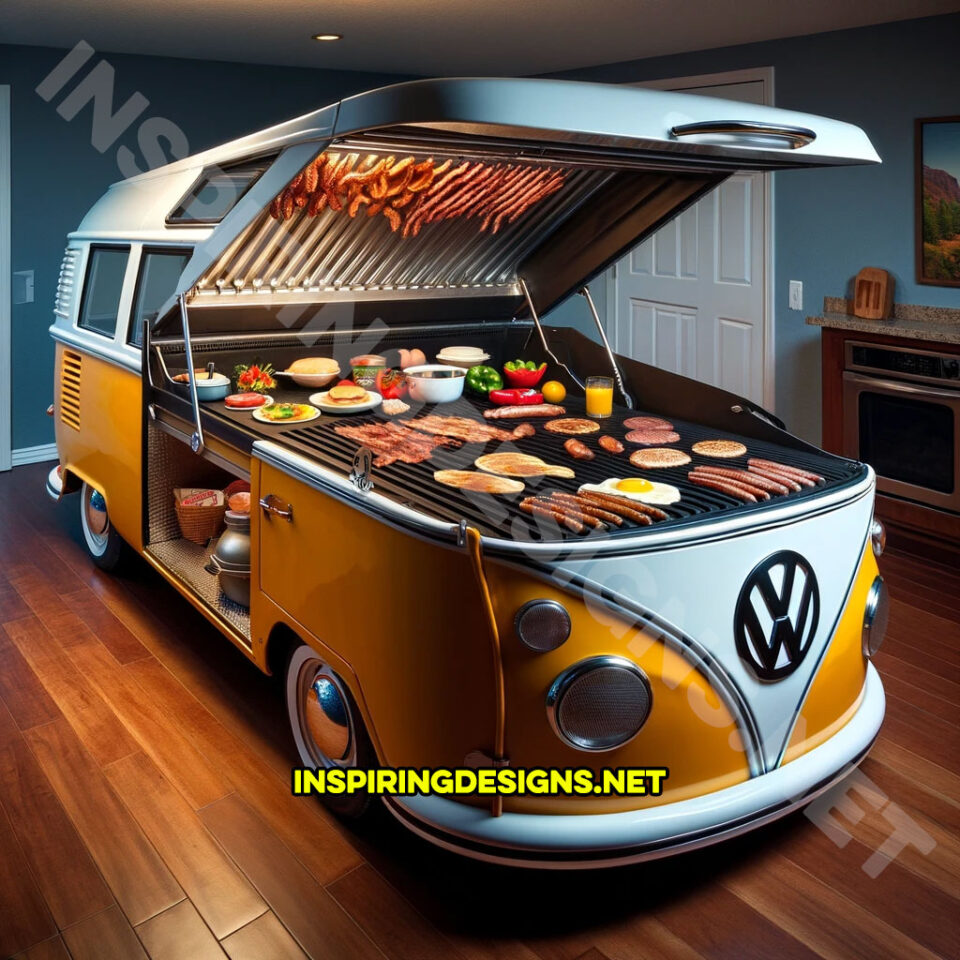 These Volkswagen Bus Breakfast Stations Are Cooking Up Nostalgia with ...