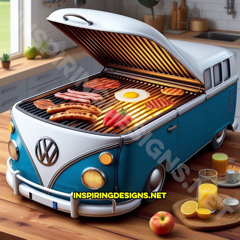 These Volkswagen Bus Breakfast Stations Are Cooking Up Nostalgia with ...