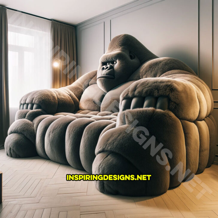 These Gorilla Sofas Bring the Jungle Right into Your Living Room ...