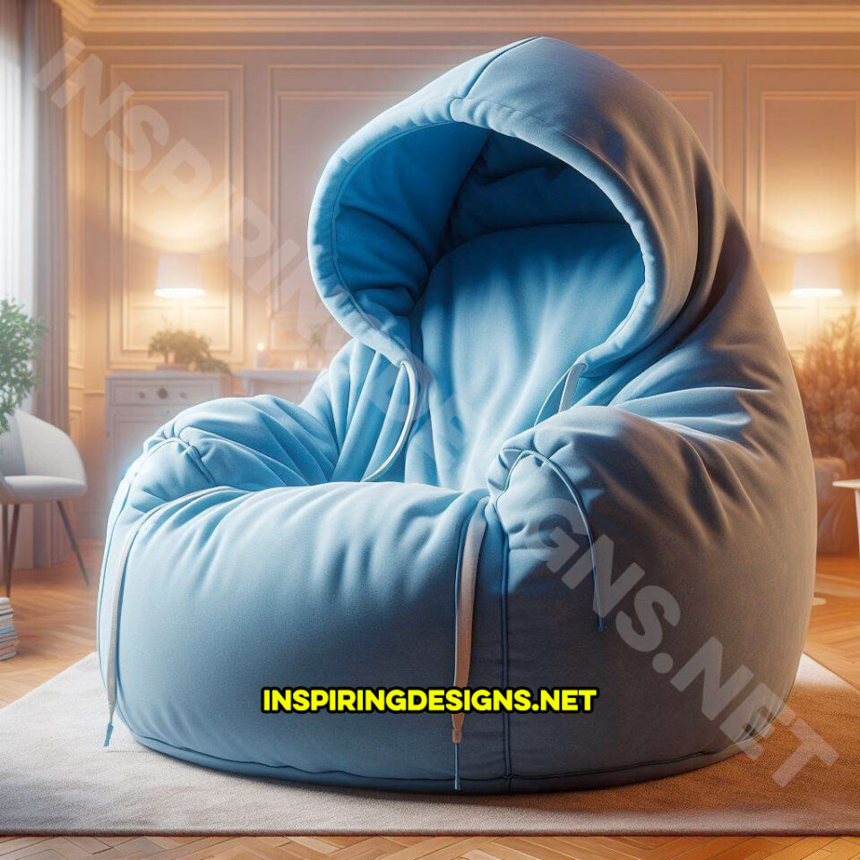 These Hoodie Shaped Bean Bag Chairs Are The Ultimate Gaming Lounger ...