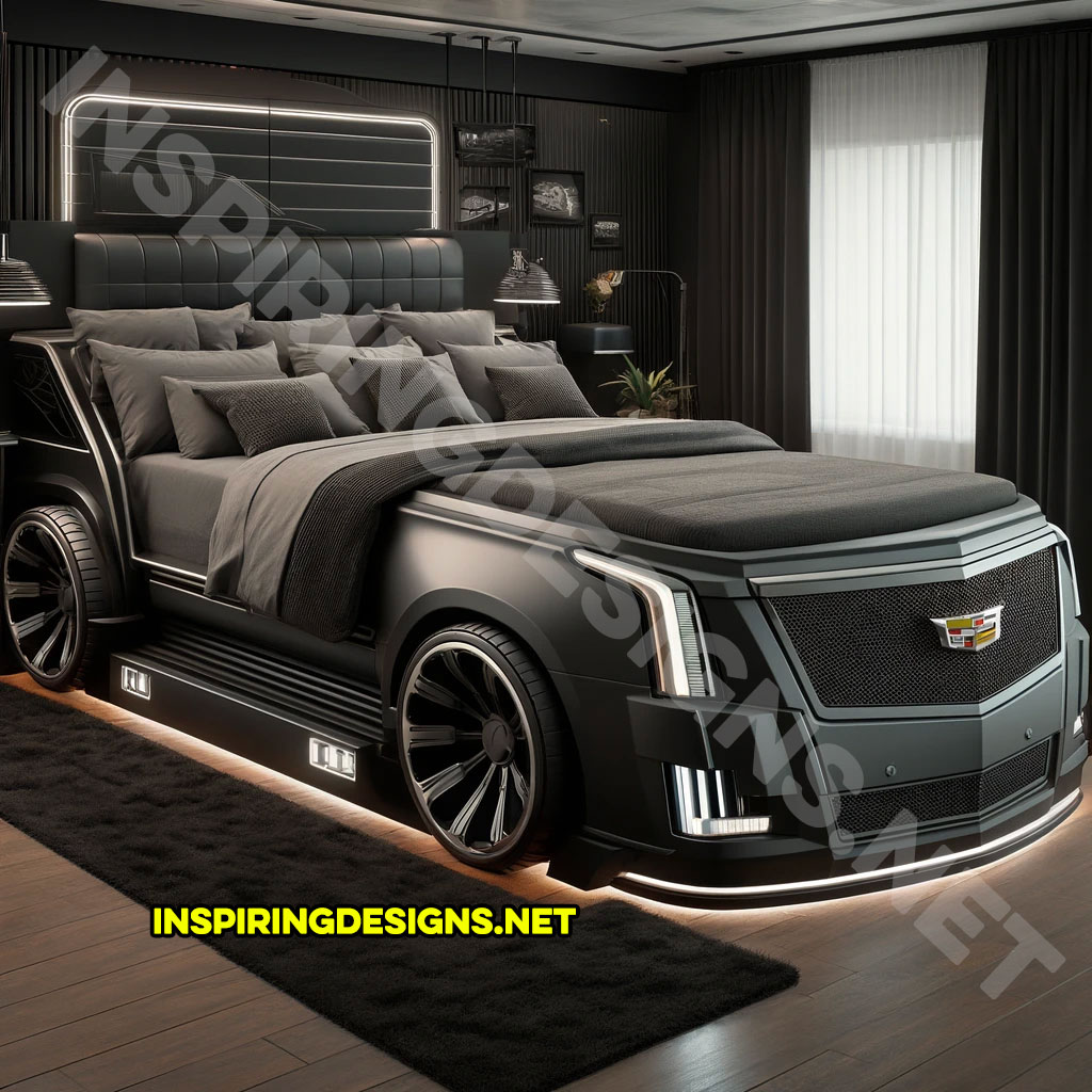 Pickup Truck Shaped Beds - Cadillac Escalade inspired bed