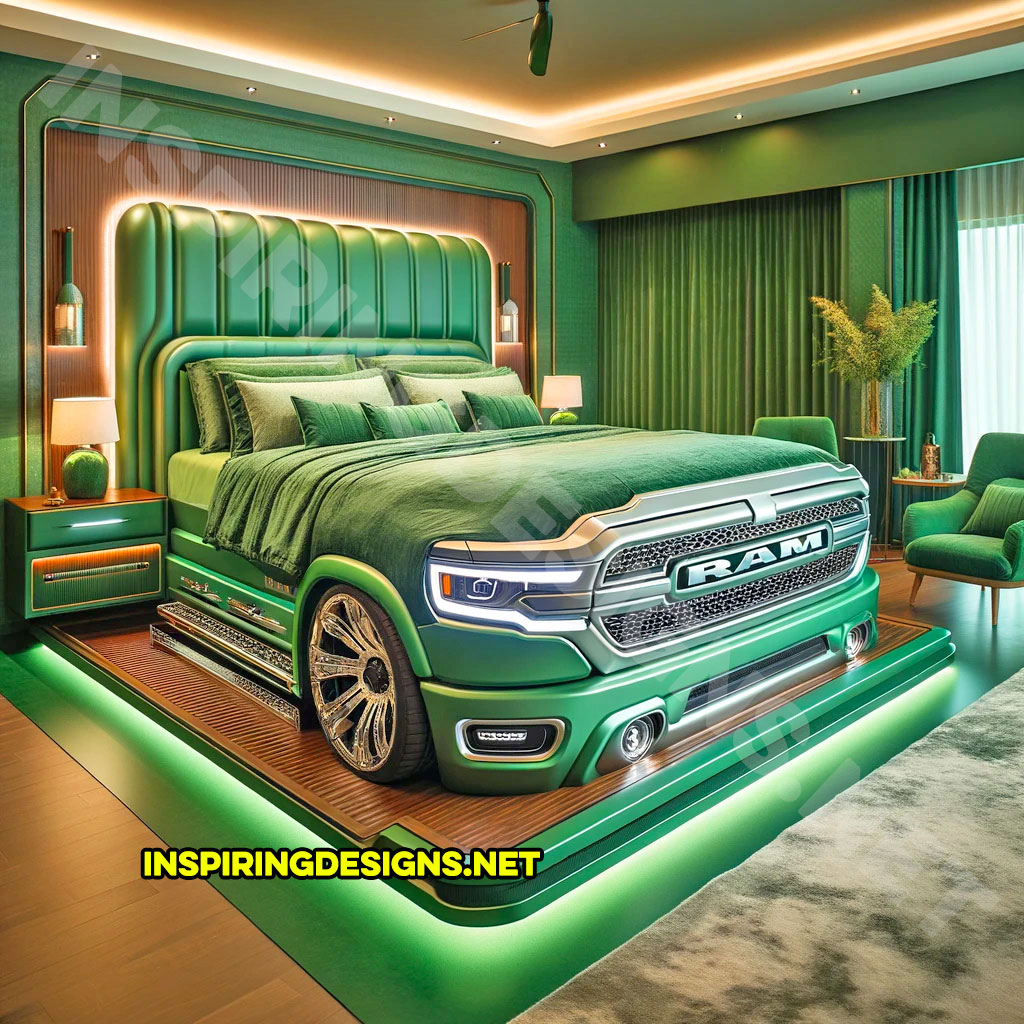 Pickup Truck Shaped Beds - Dodge ram inspired bed