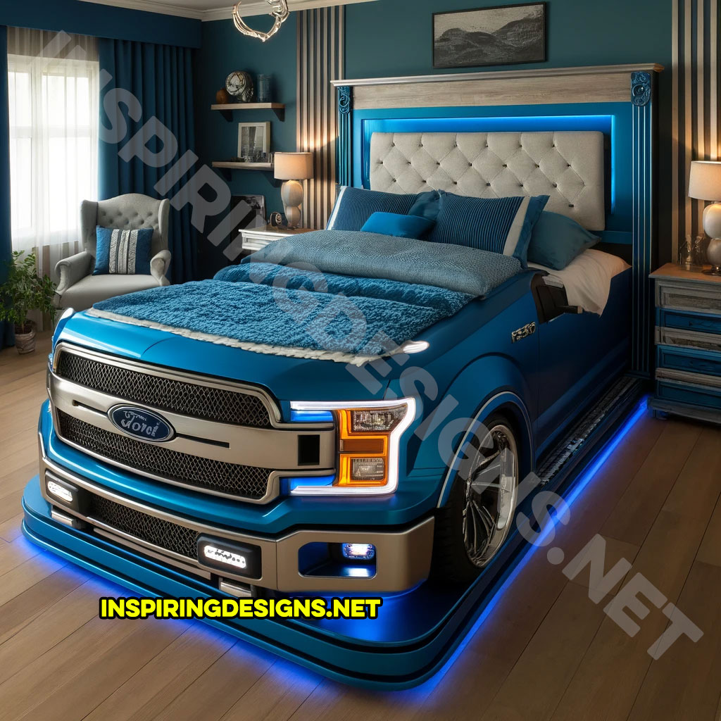 Pickup Truck Shaped Beds - Ford F-150 inspired bed