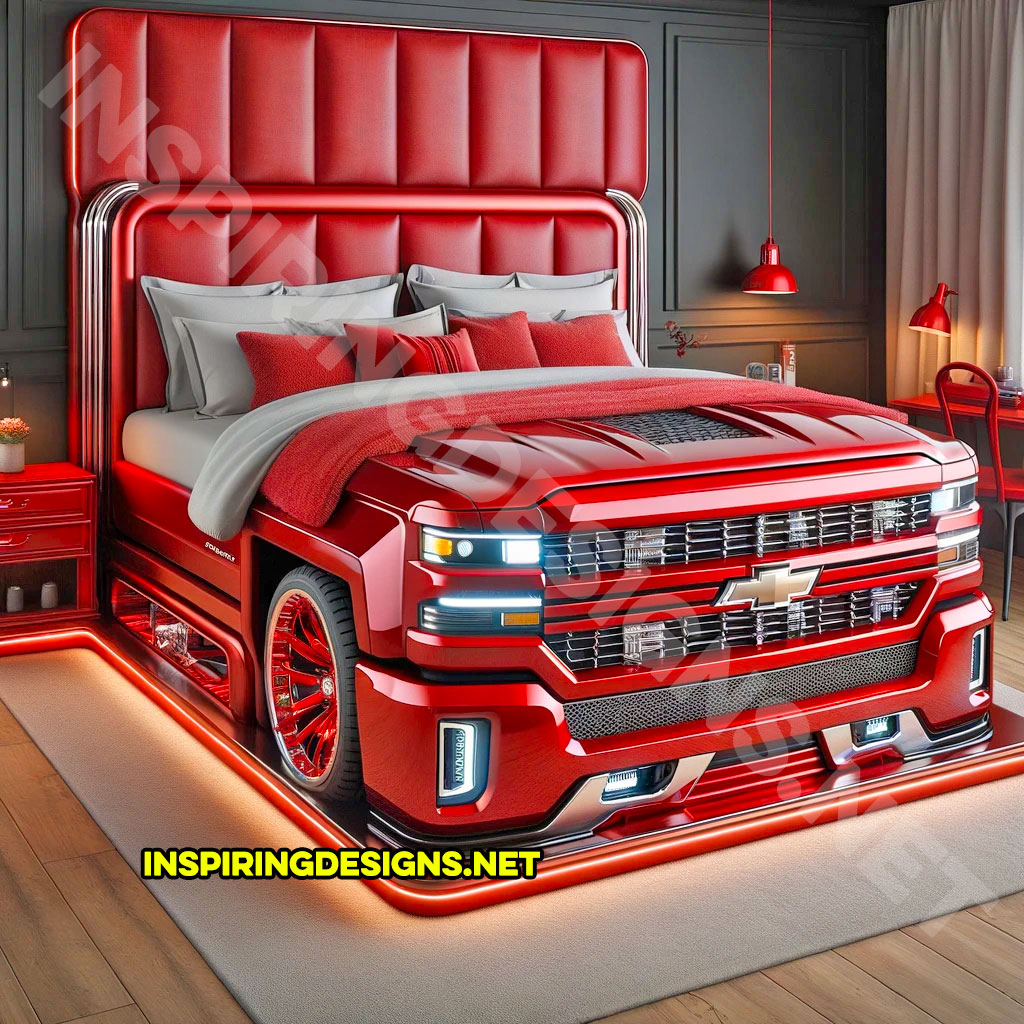 Pickup Truck Shaped Beds - Chevrolet Silverado inspired bed