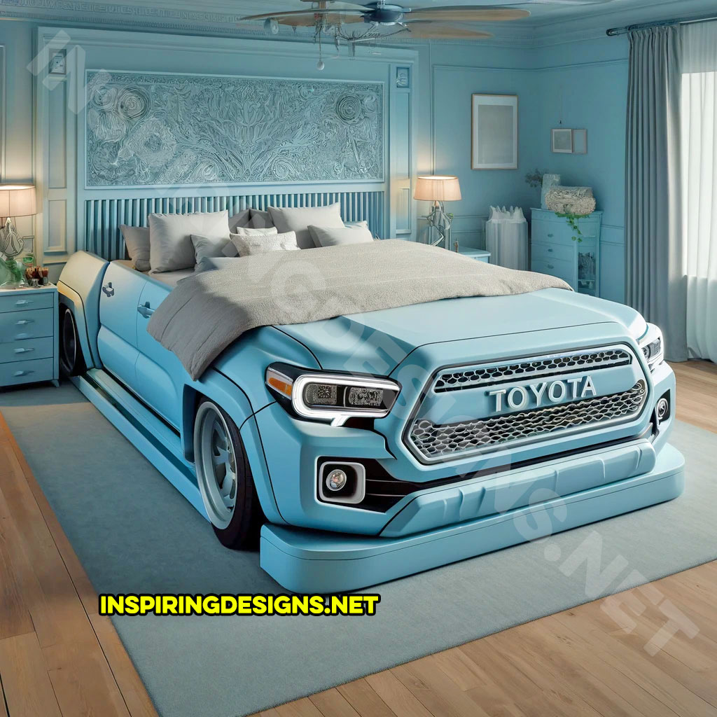 Pickup Truck Shaped Beds - Toyota Tacoma inspired bed