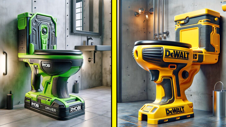 These Power Tool Toilets Will Drill Up Excitement in Any Handy Home