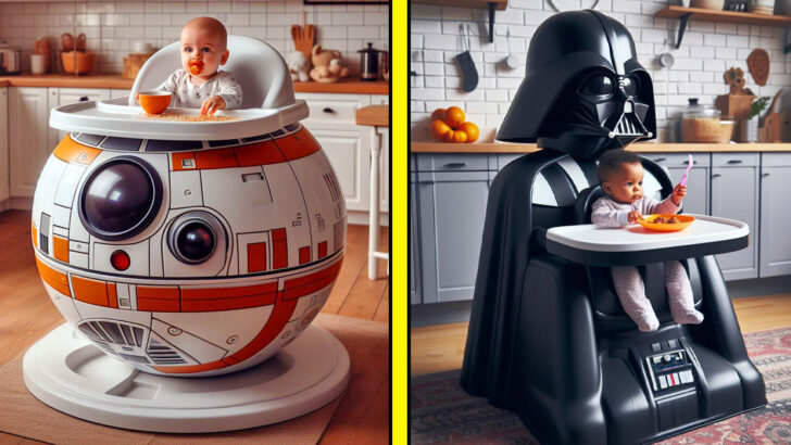 These Star Wars High Chairs Bring the Force to Each Meal!