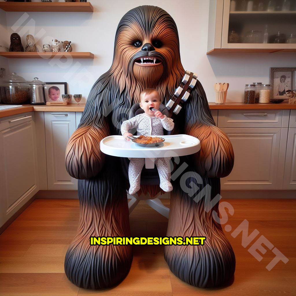 Star Wars High Chairs - Chewbacca Baby High Chair