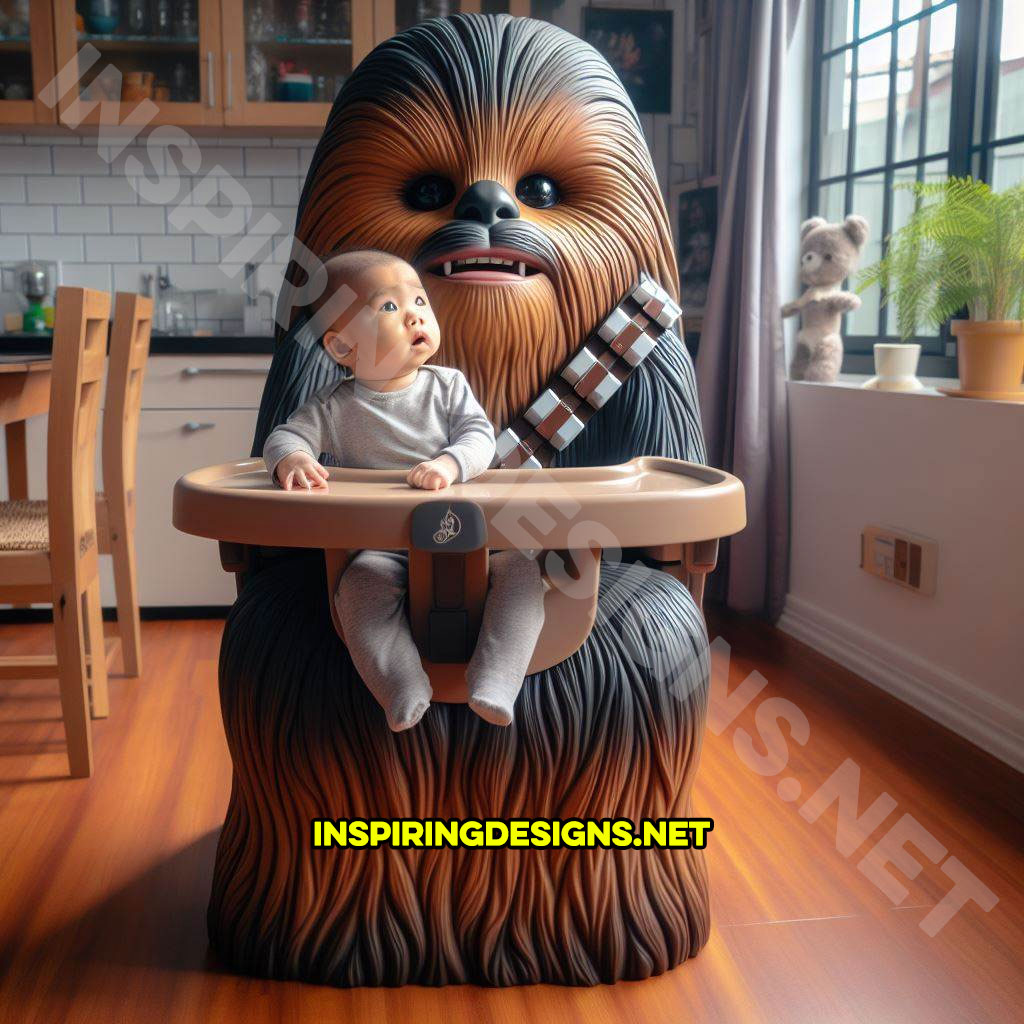 Star Wars High Chairs - Chewbacca Baby High Chair