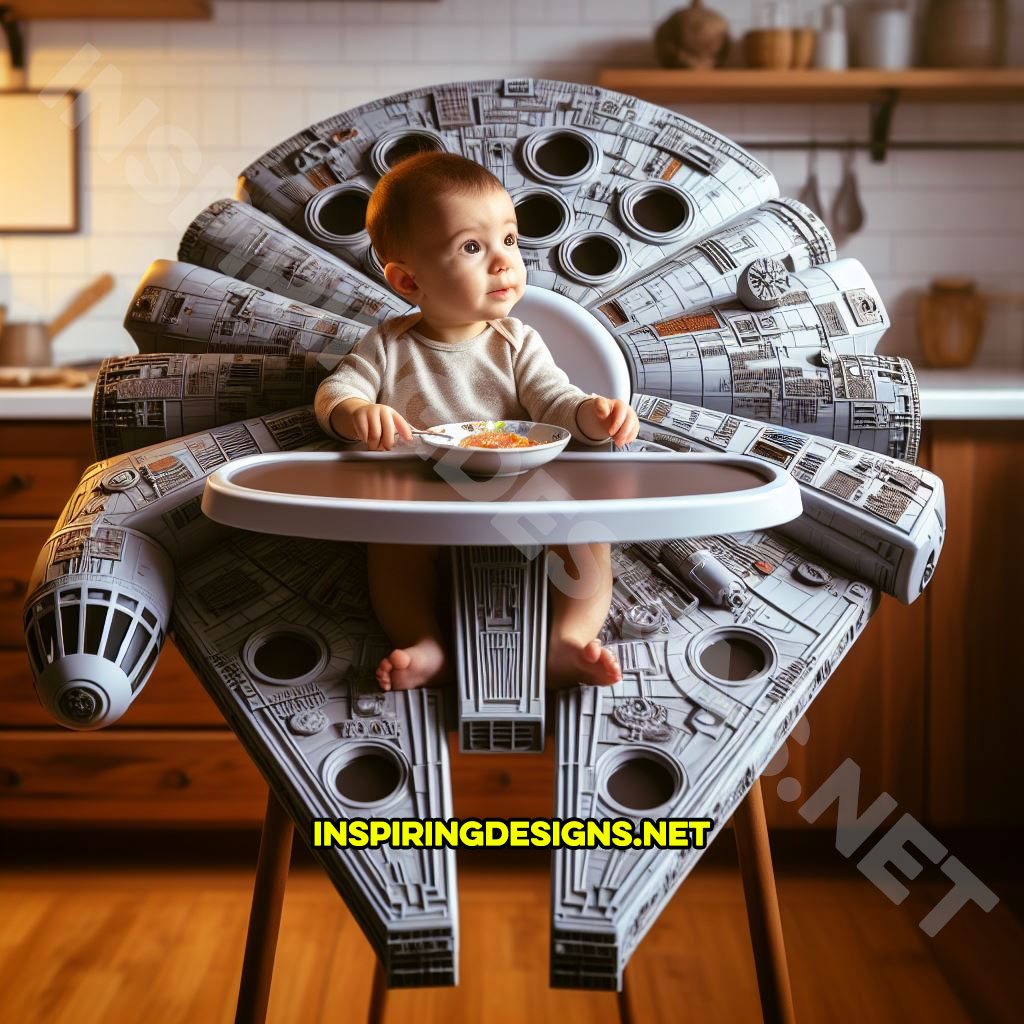 Star Wars High Chairs - Millennium Falcon Baby High Chair
