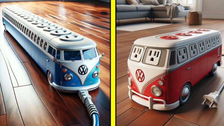 These Volkswagen Bus Surge Protectors Bring a Retro Twist to Your Tech Needs