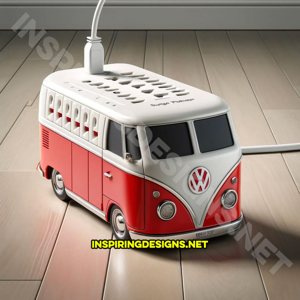 These Volkswagen Bus Surge Protectors Bring a Retro Twist to Your Tech ...