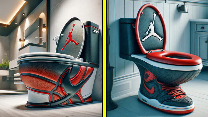 These Air Jordan Shoe Shaped Toilets Turn Your Bathroom into a Sneakerhead’s Paradise