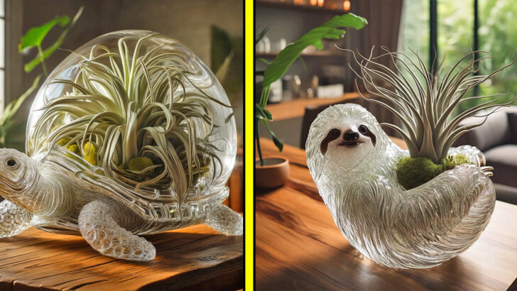 These Glass Animal Shaped Air Plant Holders Add Whimsy to Any Space