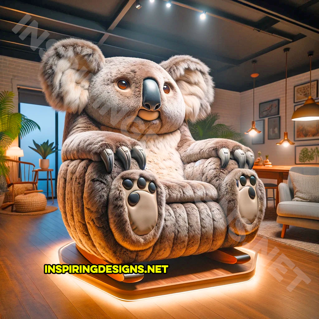 Giant animal shaped rocking chairs - Koala Rocking Chair