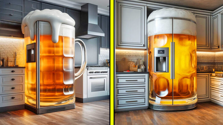 These Beer Mug Refrigerators Are the Ultimate Man-Cave Addition