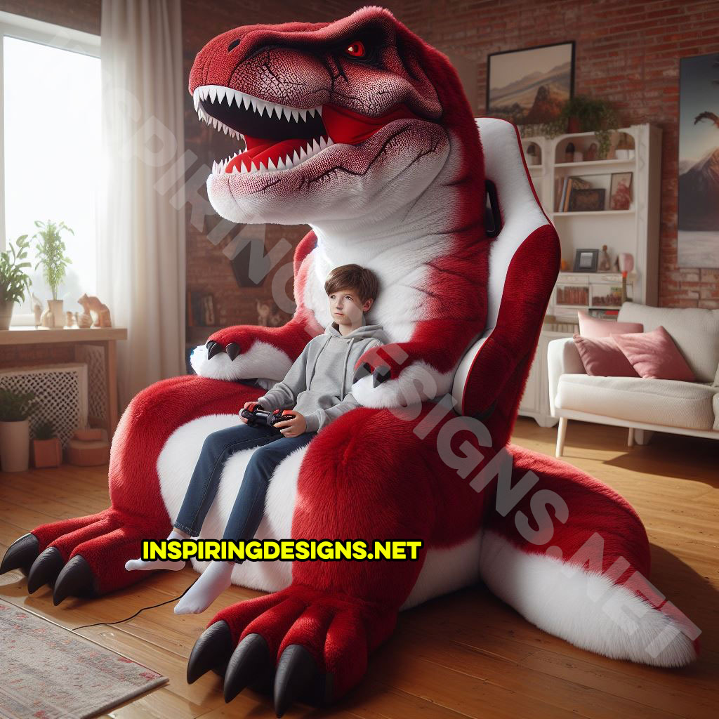 Giant Dinosaur Gaming Chairs