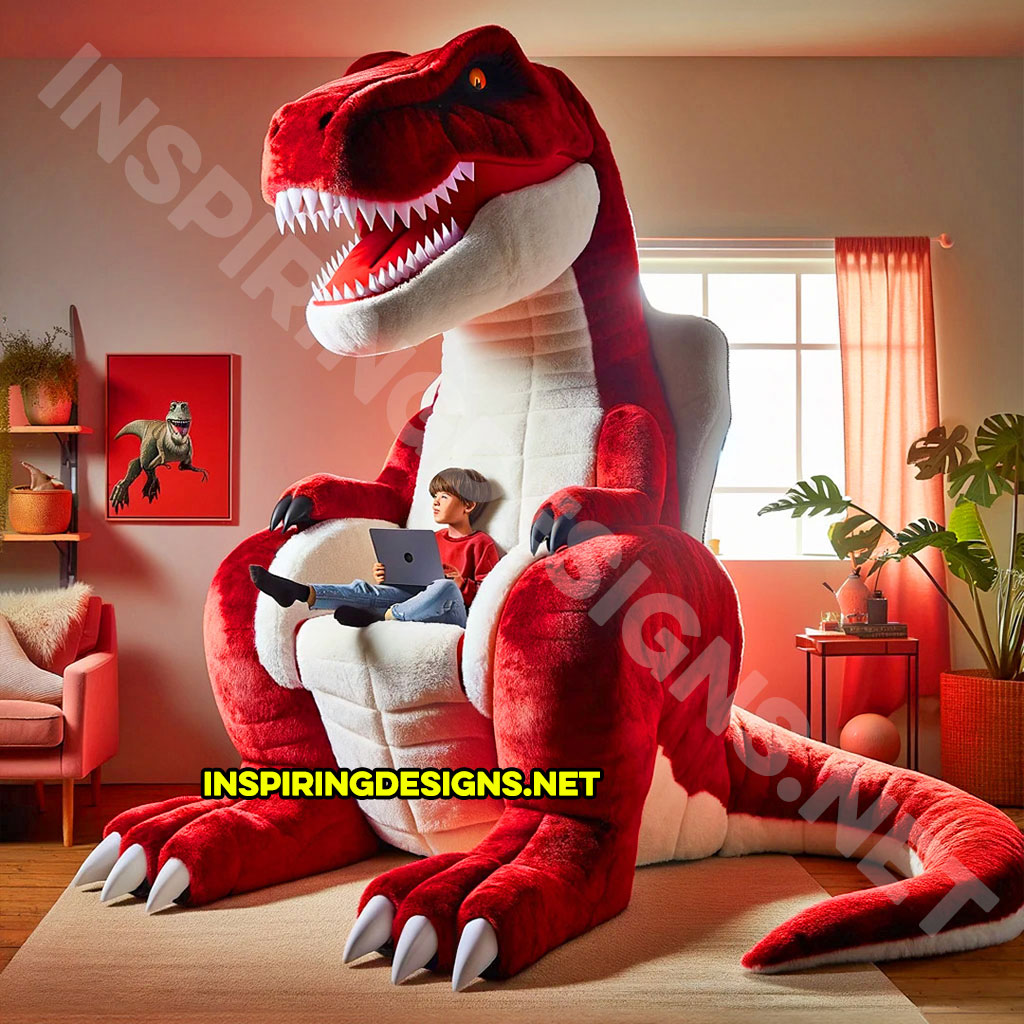 Giant Dinosaur Gaming Chairs