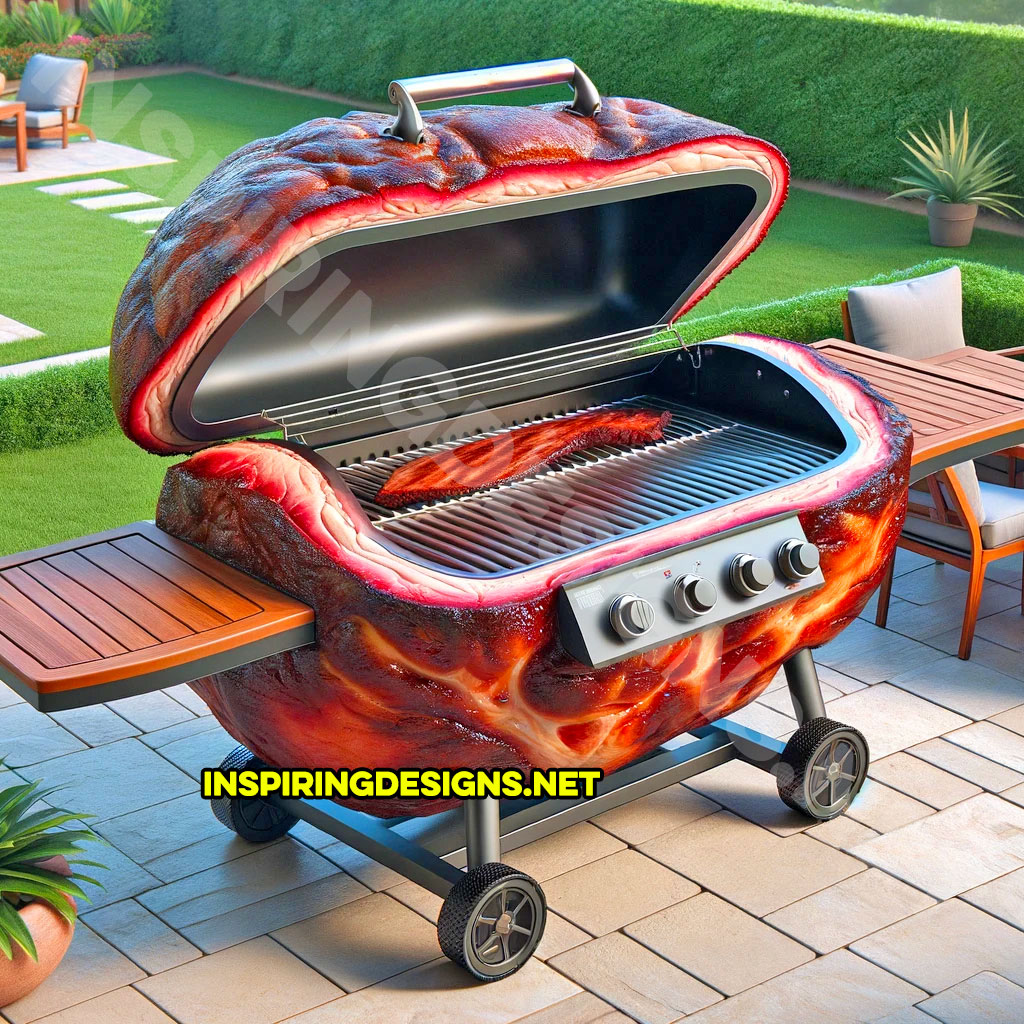 Food Shaped BBQs - Brisket Shaped Barbecue Grill