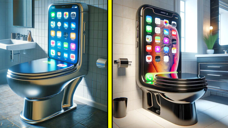 These iPhone Toilets Are The Ultimate Loo For Tech Enthusiasts!
