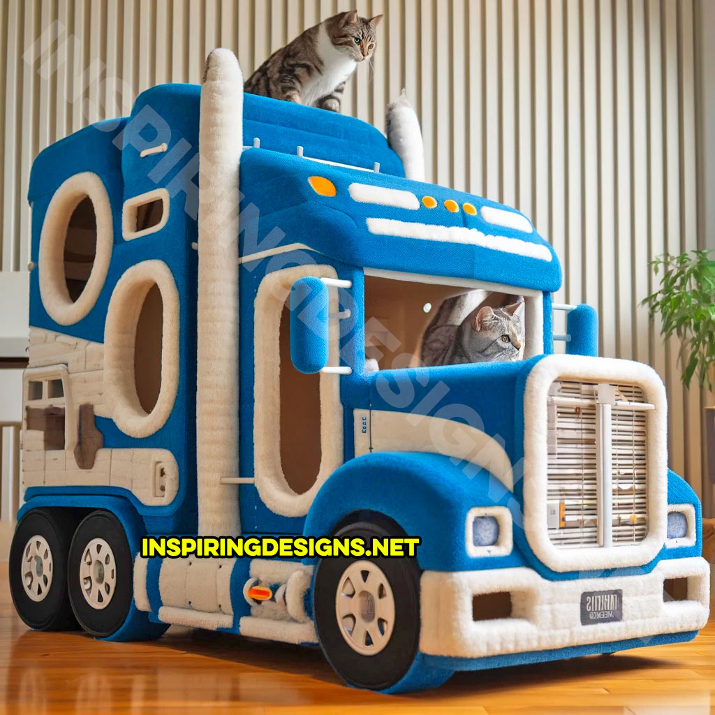 Semi-Truck Cat Trees