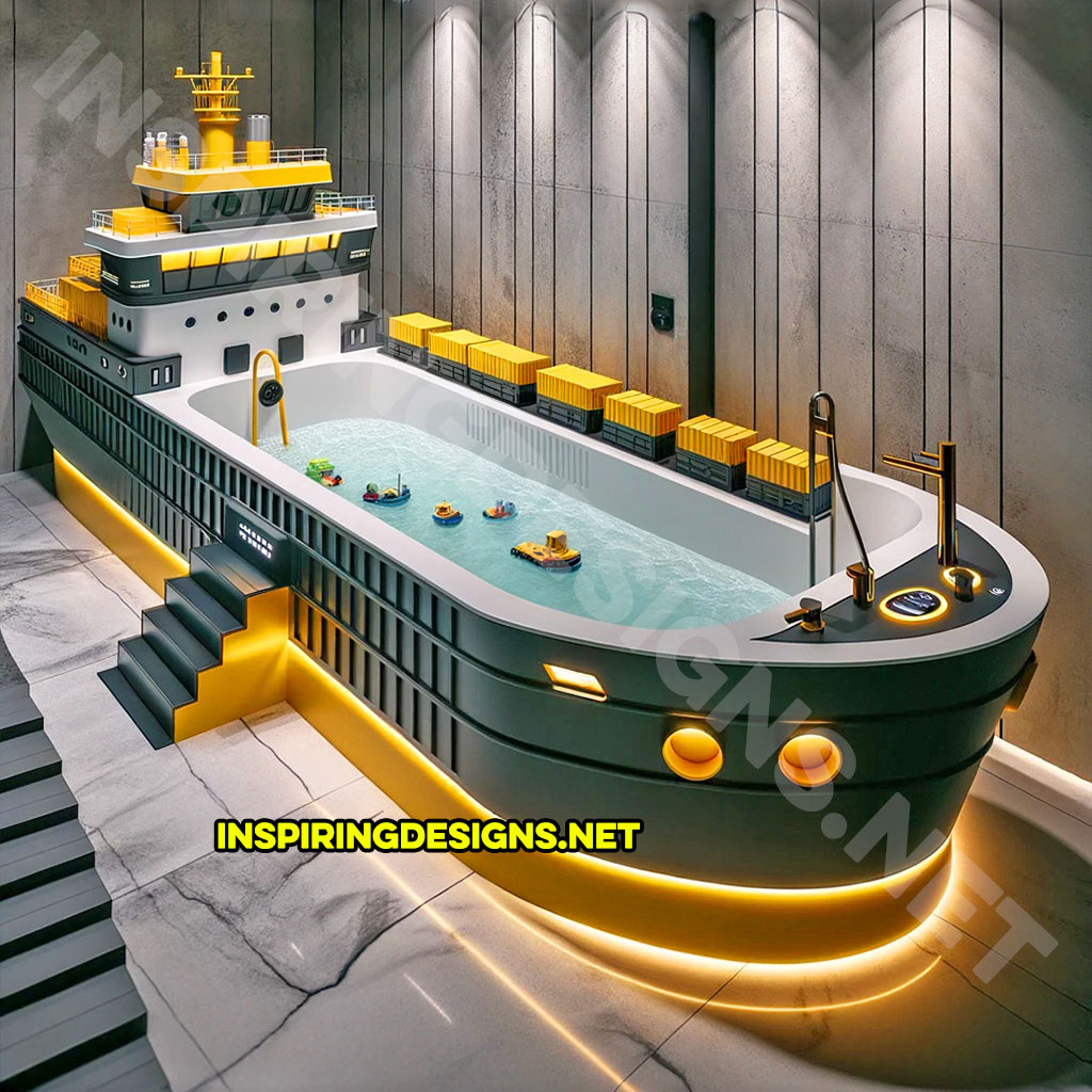 Cargo Ship Bathtubs