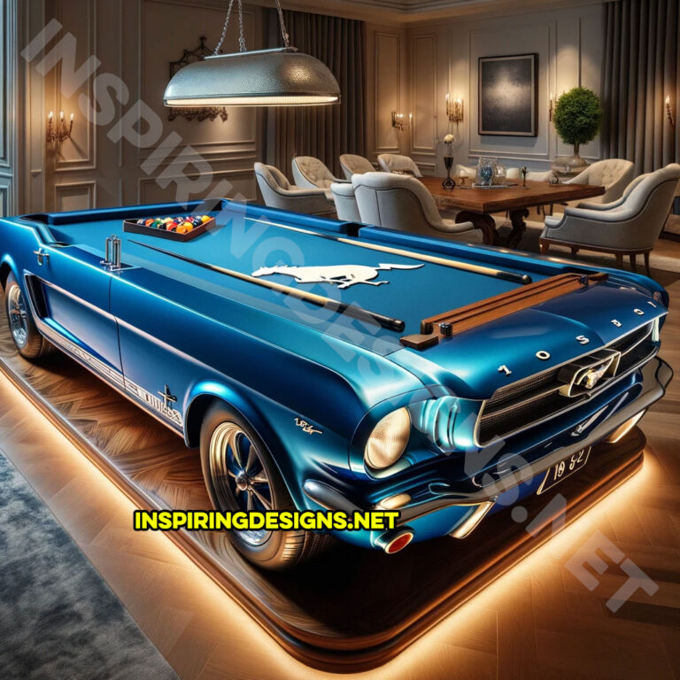 These Classic Car Pool Tables Will Rev Up Your Man Cave!