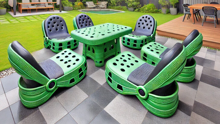 These Croc Shaped Patio Sets Bring Quirky Style to Your Outdoor Space