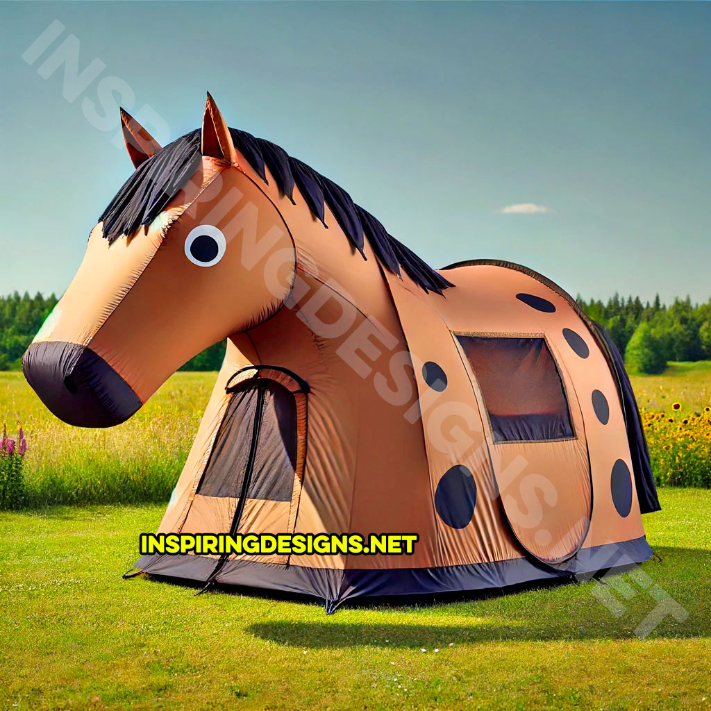 horse shaped camping tent