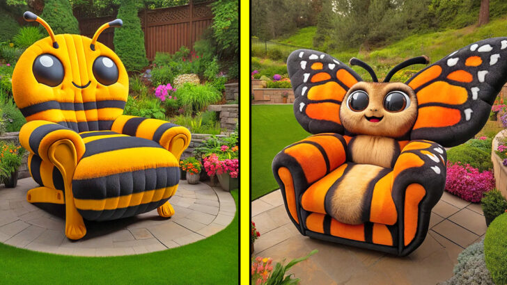 These Insect Shaped Patio Chairs Are Simply Un-Bee-lievable
