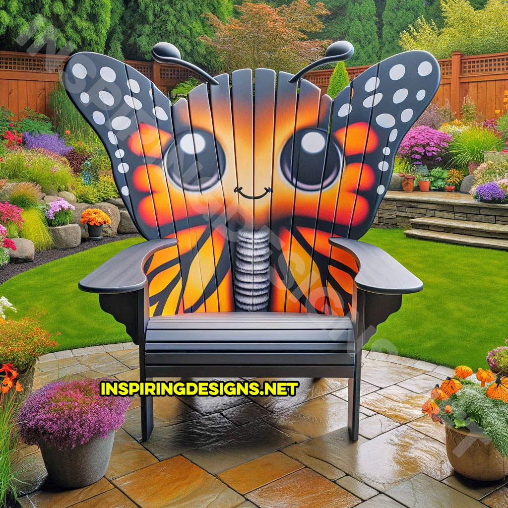 Insect Shaped Patio Chairs - outdoor butterfly chair