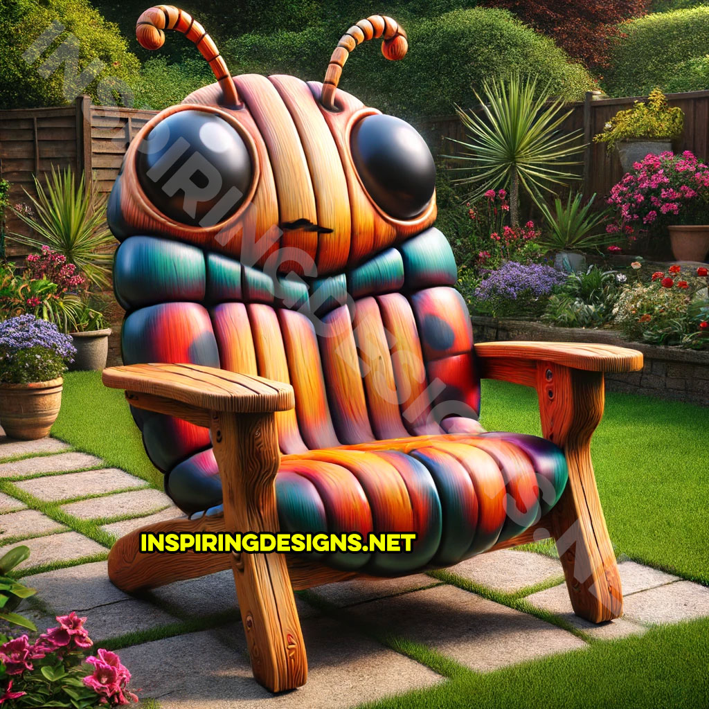 Insect Shaped Patio Chairs - outdoor beetle chair