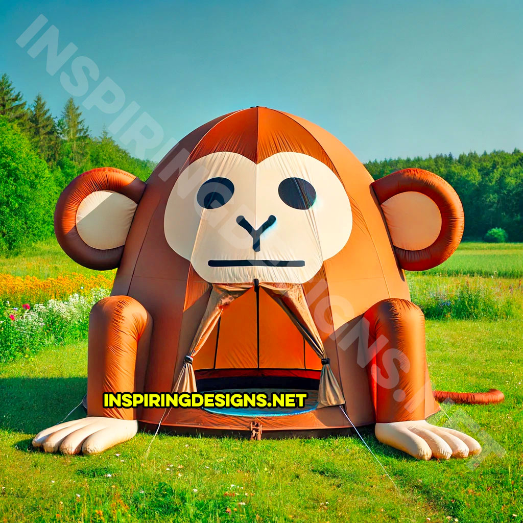monkey shaped camping tent