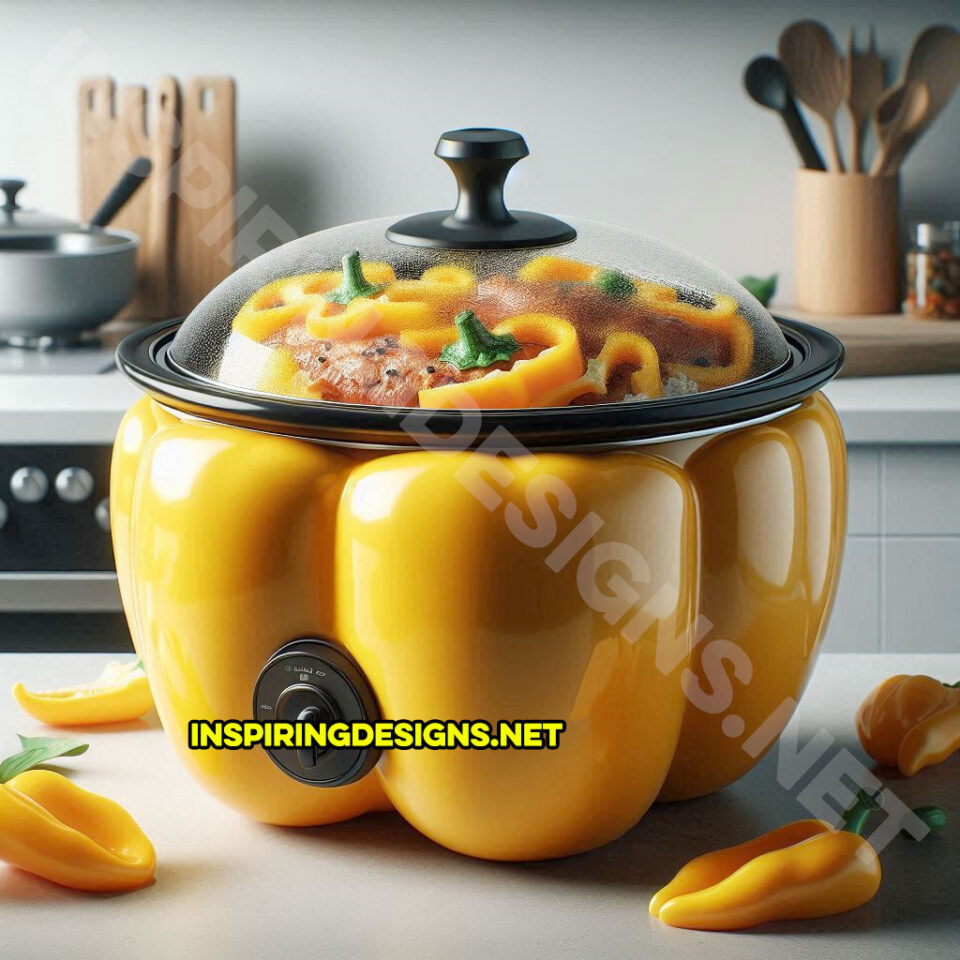 These Bell Pepper Slow Cookers Will Transform Your Potluck Game Inspiring Designs