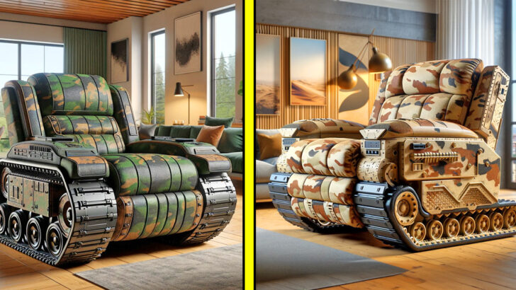 These Tank Recliners Will Make You the Commander of Your Living Room