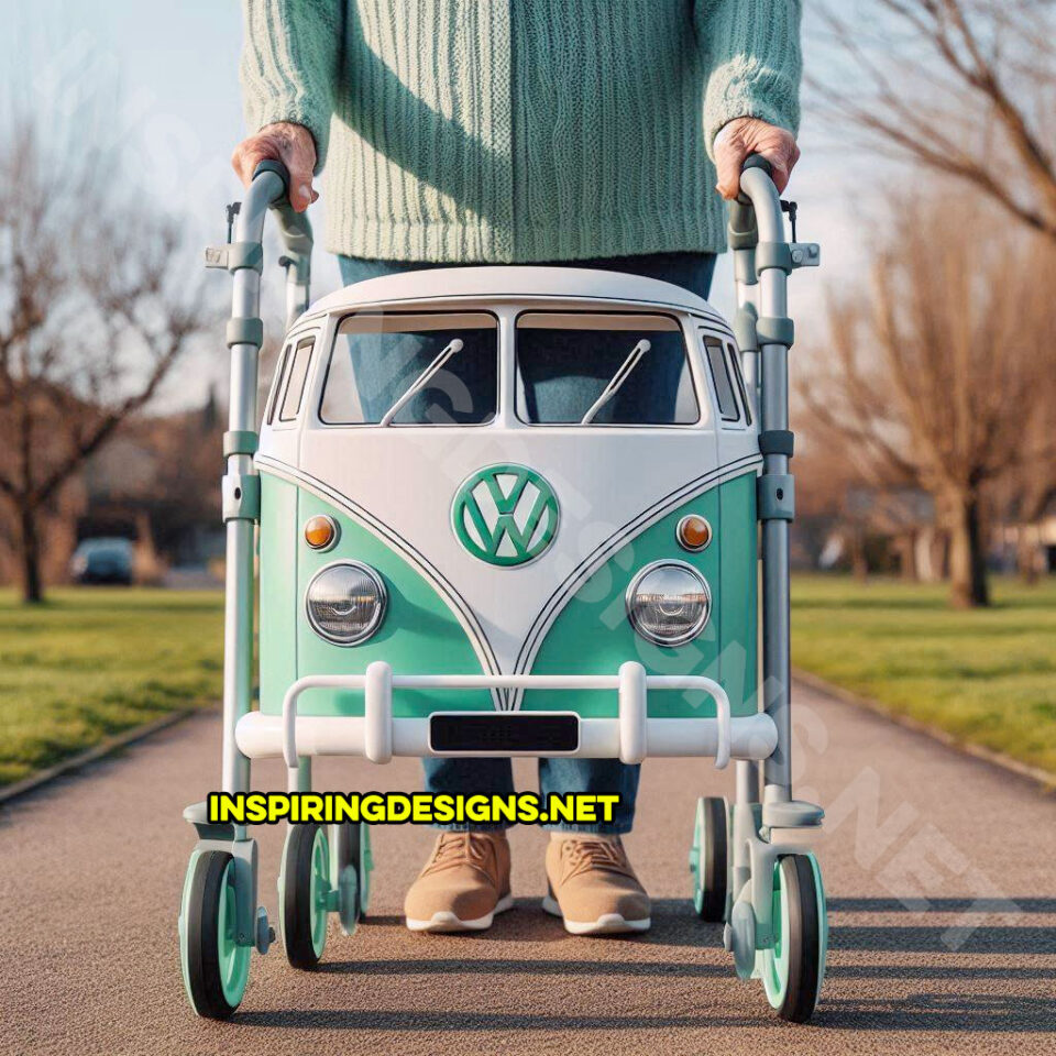 These Volkswagen Bus Walkers Make Mobility Fun and Stylish – Inspiring ...