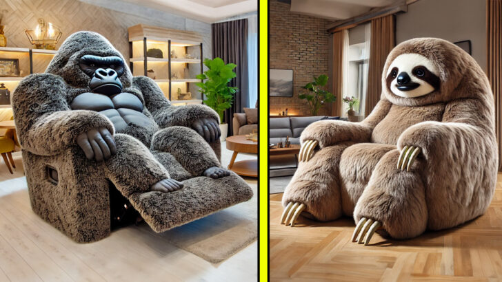 These Animal Recliners Will Transform Your Living Room into a Cozy Jungle