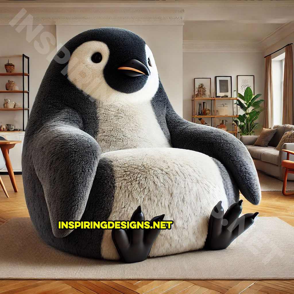 Animal Recliners - Penguin Shaped Recliner