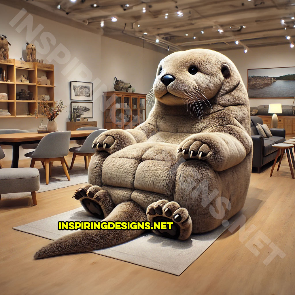 Animal Recliners - Otter Shaped Recliner