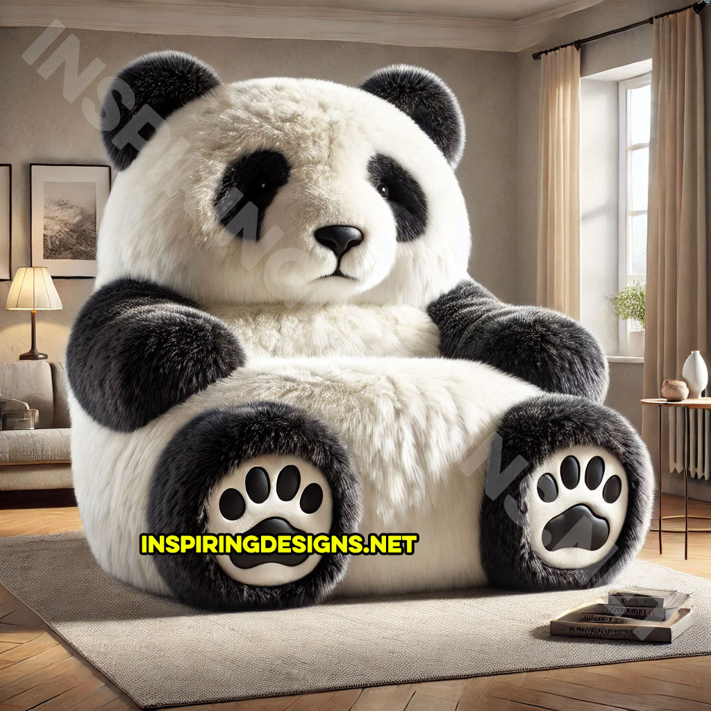 Animal Recliners - Panda Shaped Recliner