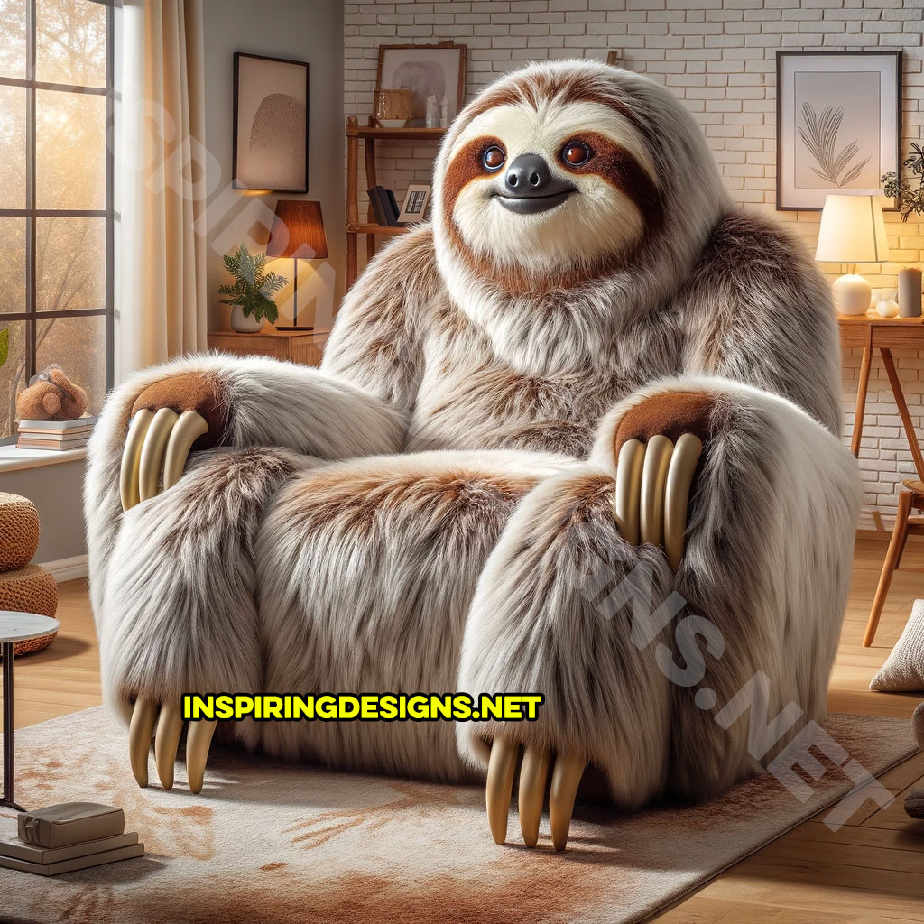 Animal Recliners - Sloth Shaped Recliner