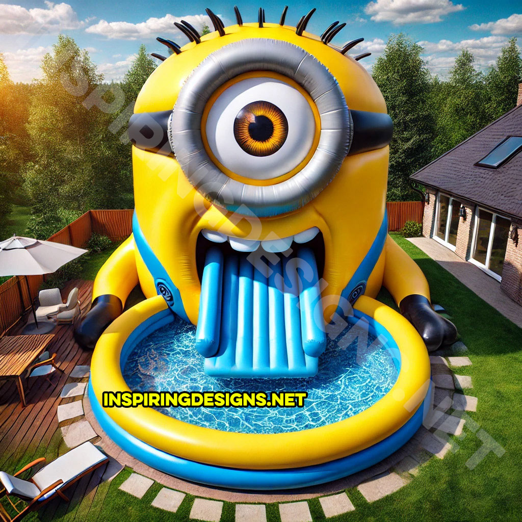 Giant Inflatable Minion Pools