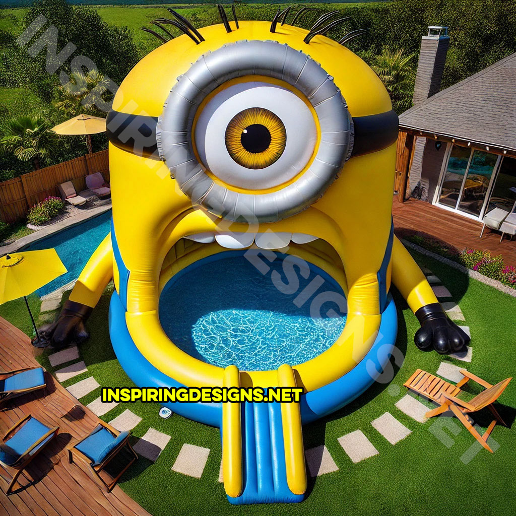 Giant Inflatable Minion Pools